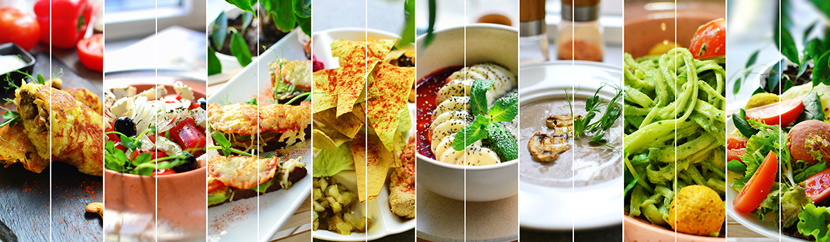 豐富多樣的素食 豐富多樣的素食